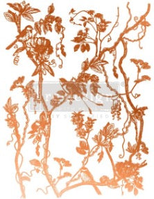 Kacha Bird Watching Decor Transfers (Copper Foil)