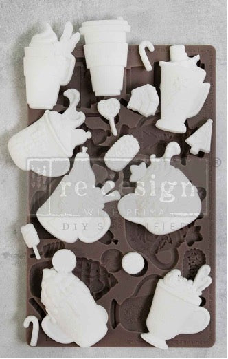 Cheerful Cups Decor Moulds