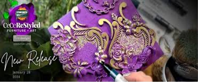 Darling Damask Cece Mould