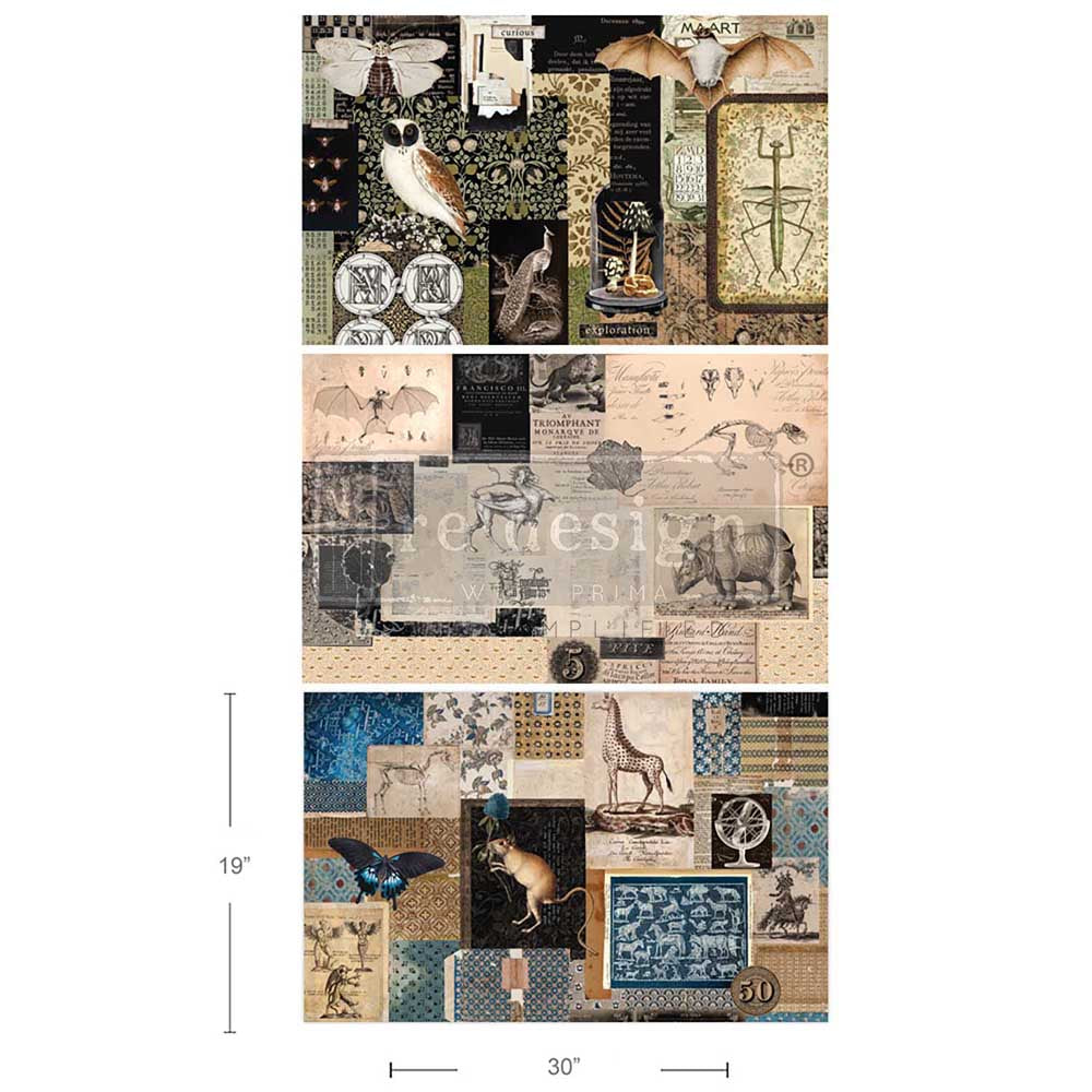 Mystic Manuscripts Decoupage Fiber