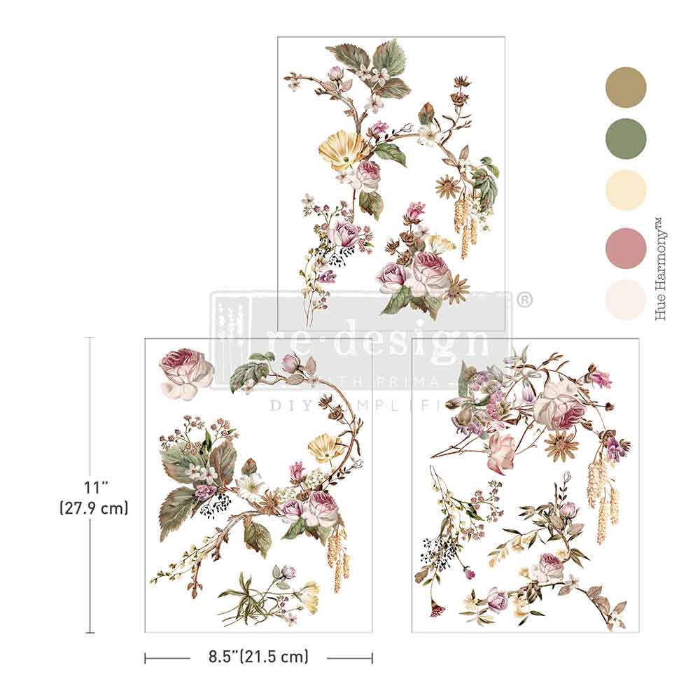 Rosette Royale Middy Transfers
