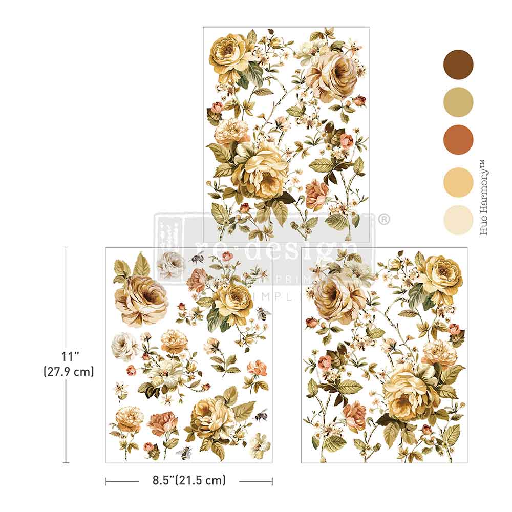 Belle Époque Blooms Middy Transfers