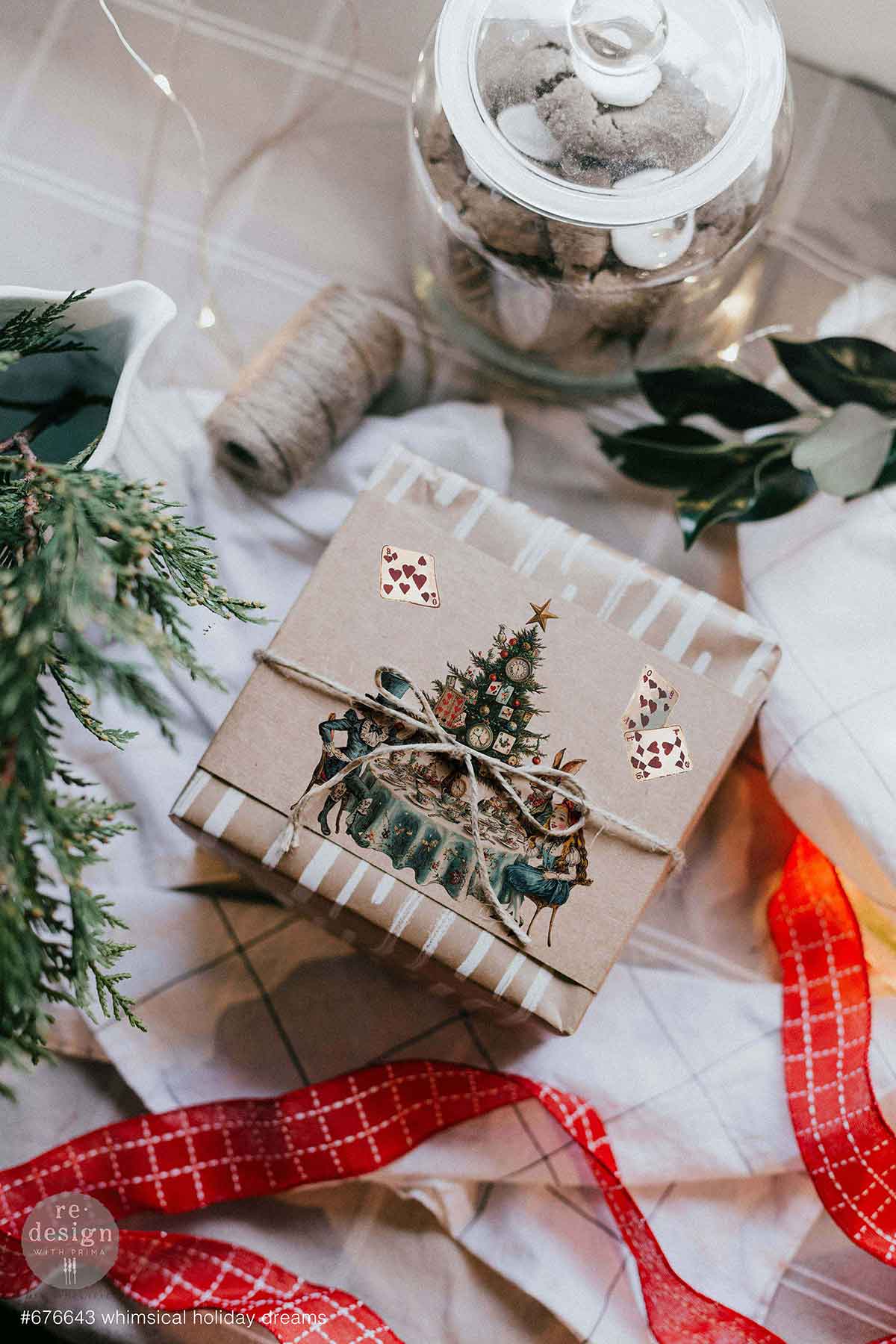 Whimsical Holiday Dreams Middy Transfers
