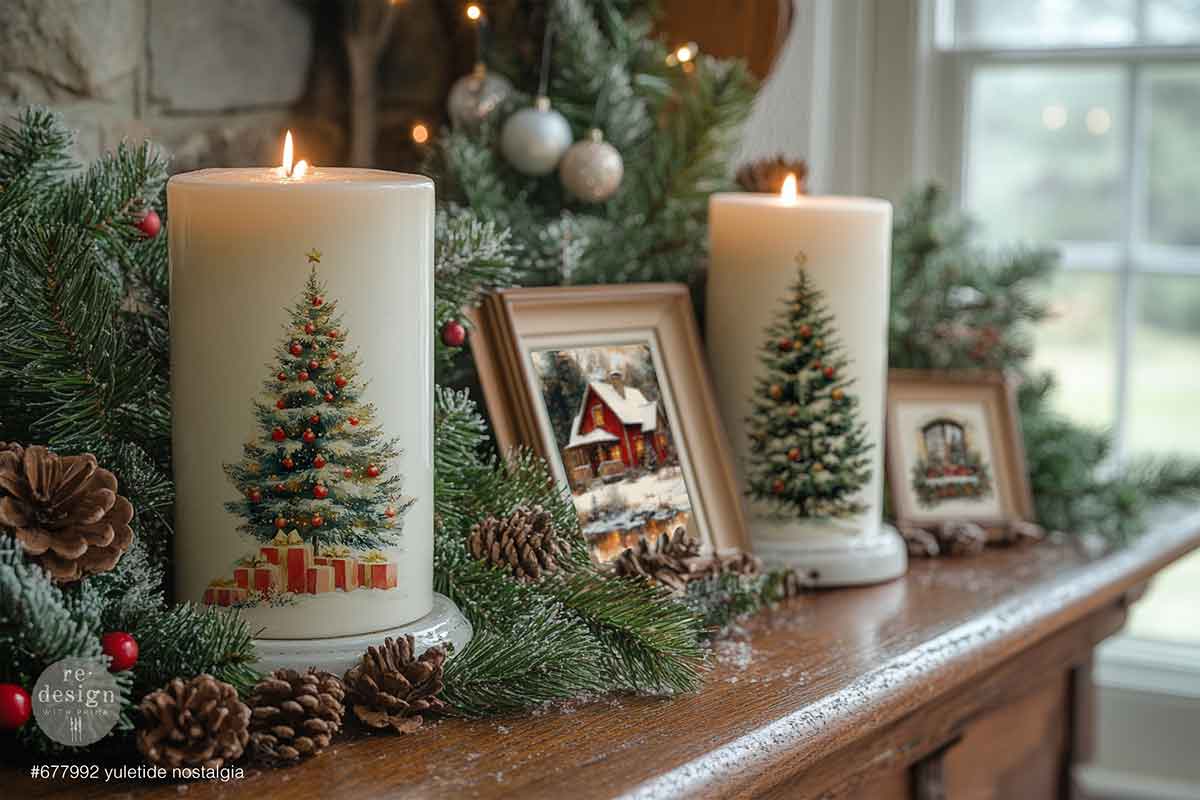 Yuletide Nostalgia Middy Transfers