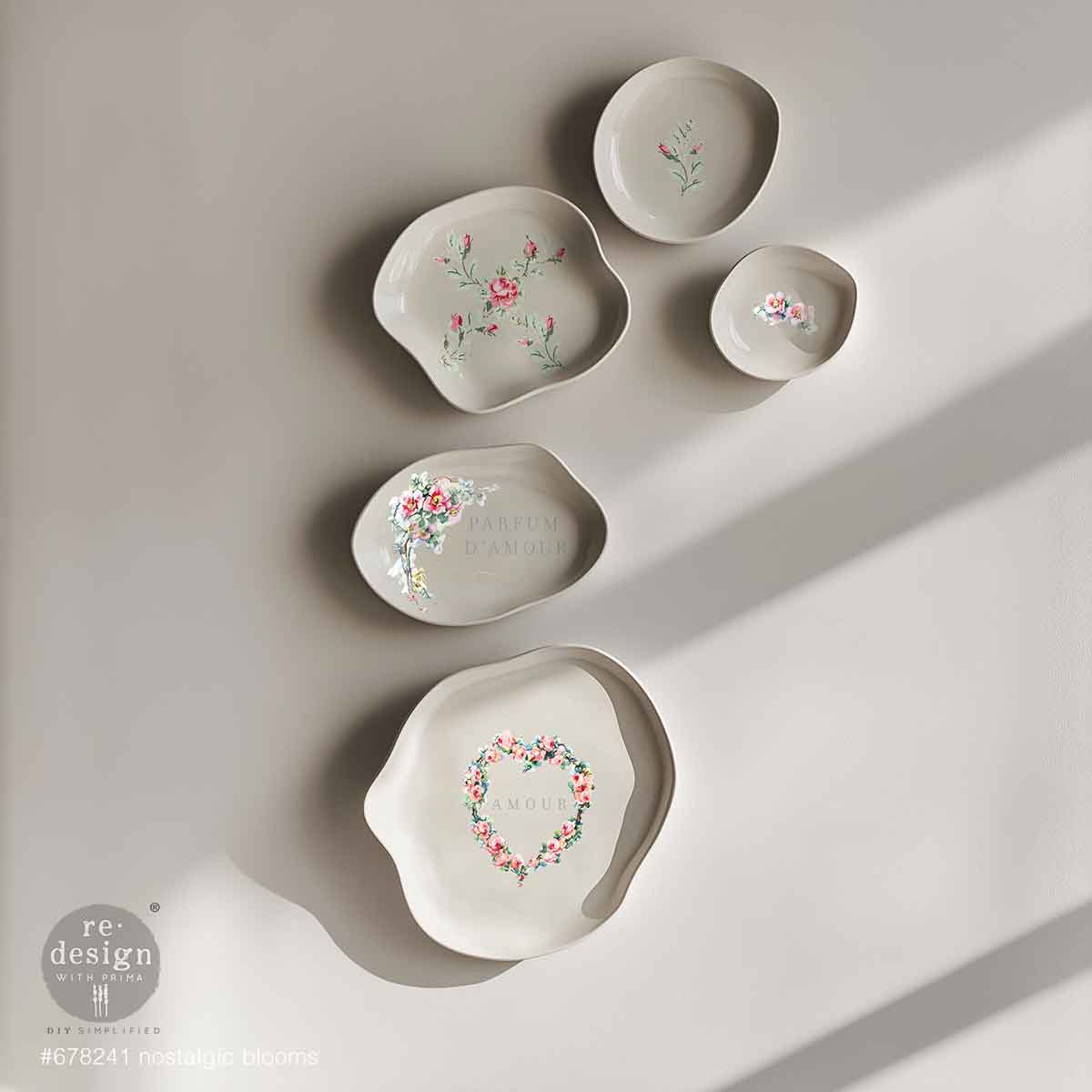 Nostalgic Blooms H2O Transfers
