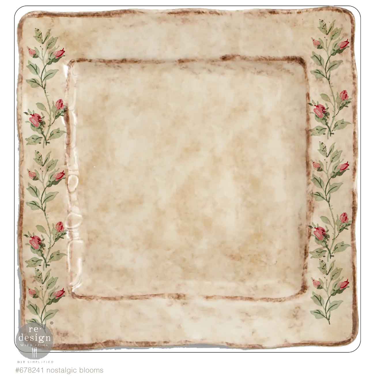 Nostalgic Blooms H2O Transfers