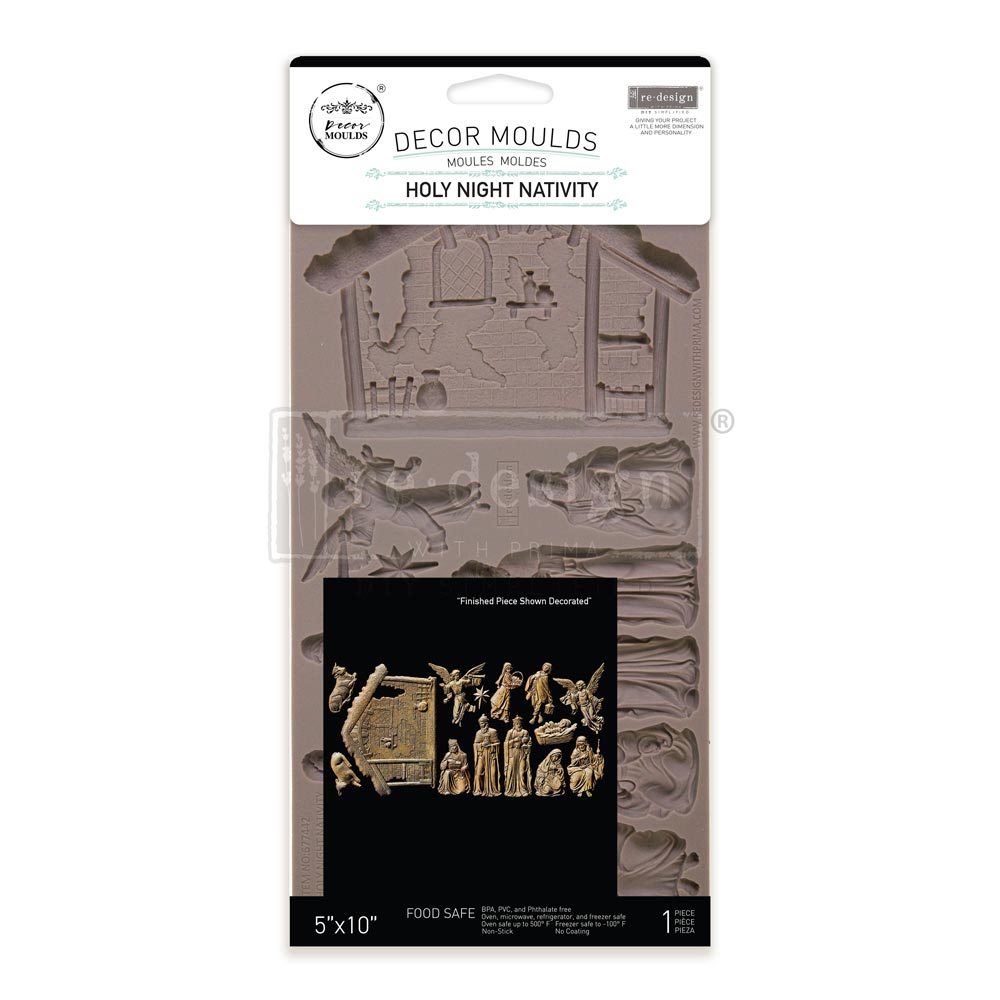 Holy Night Nativity Decor Moulds