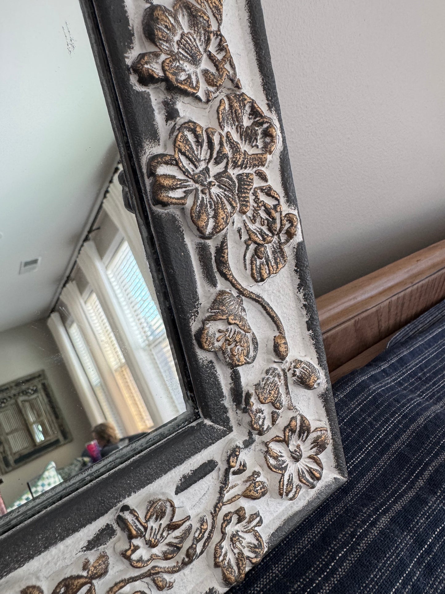 Rustic Blossom Mirror