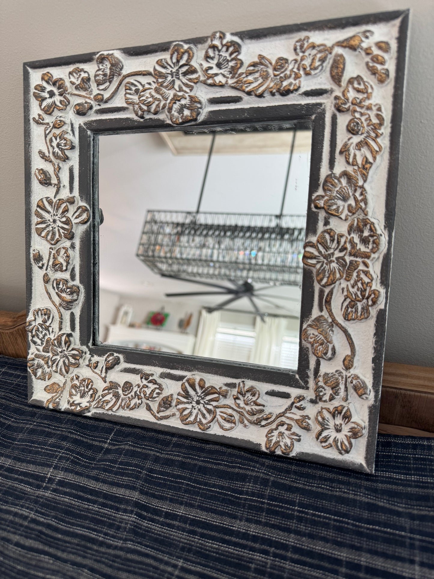 Rustic Blossom Mirror