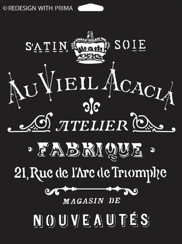 Satin Soie Decor Stencils
