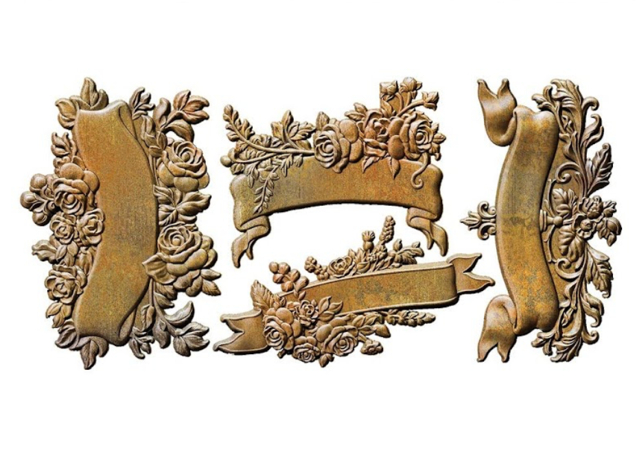 Blooming Banners Decor Moulds