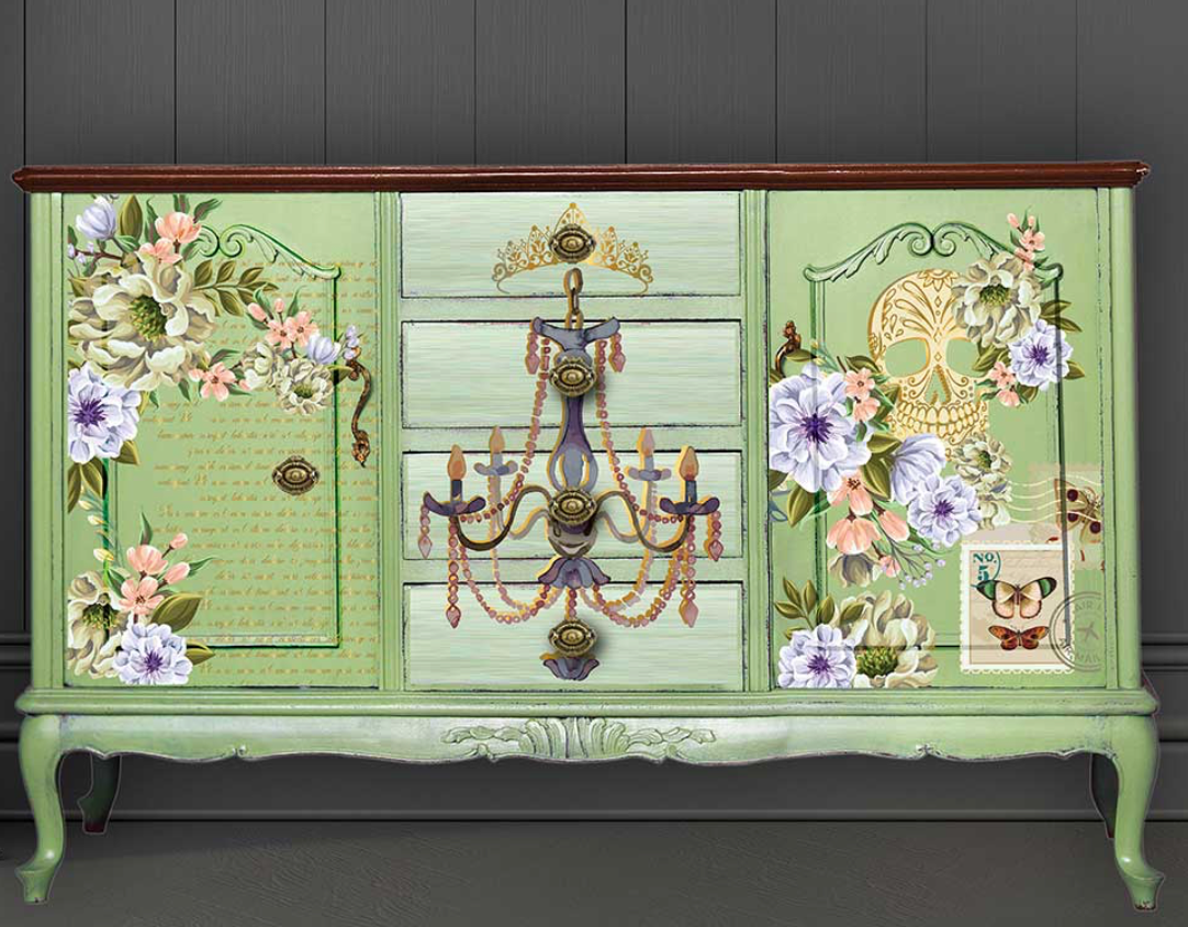 Cece Restyled With Love, Skully Decor Transfers