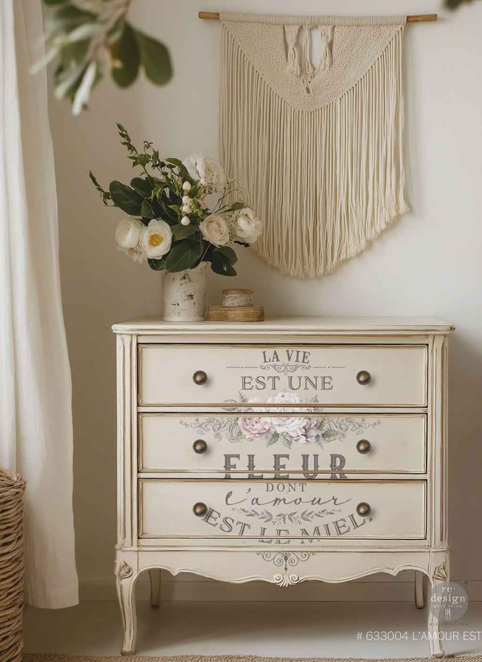 L'amour Est Le Miel Decor Transfers