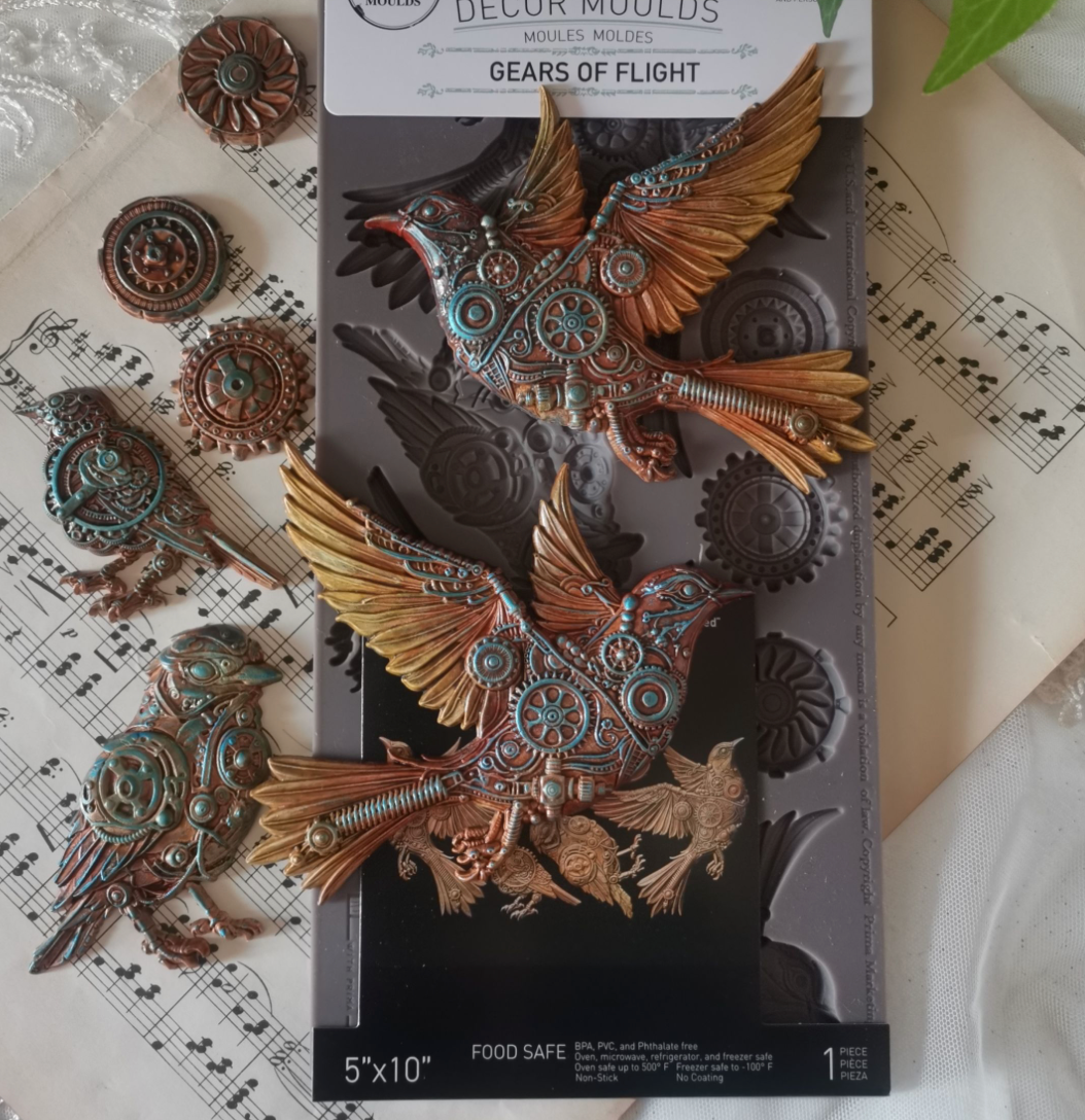 Gears of Flight Decor Moulds