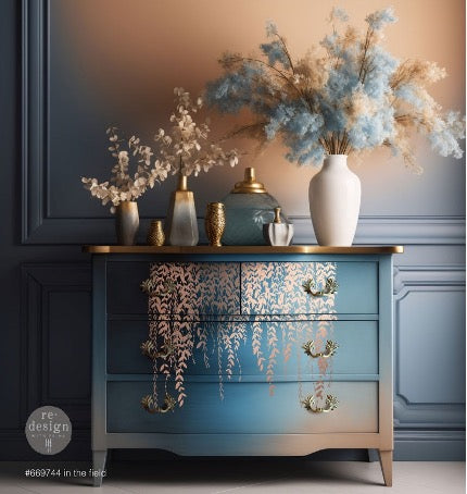 Kacha In the Field Decor Transfers (Rose Gold Foil)