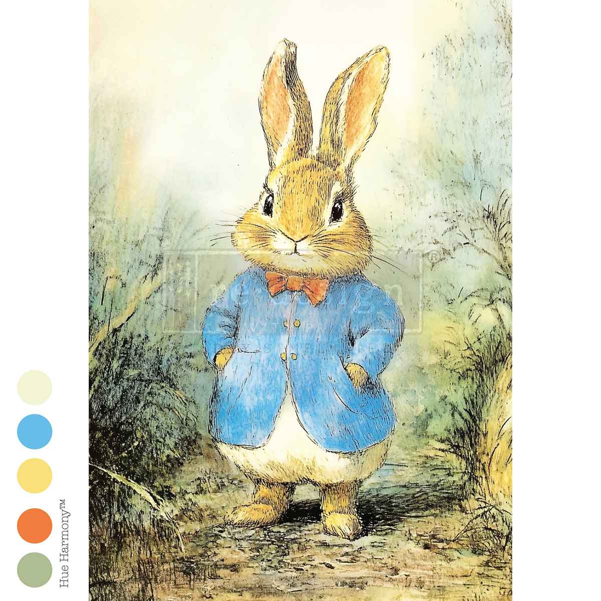Bunny Hollow A3 Decoupage Fiber