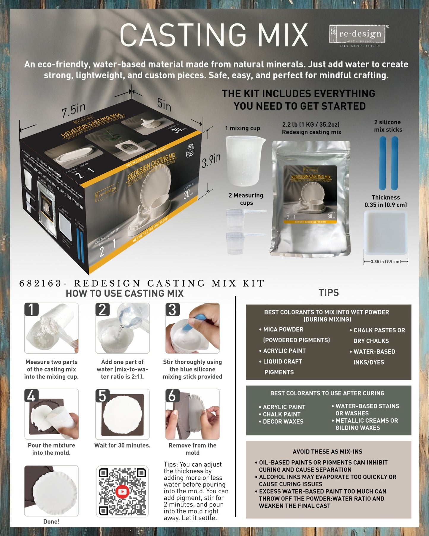 Redesign Casting Mix Kit