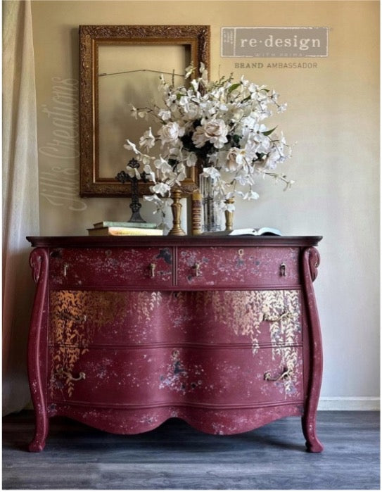 Kacha In the Field Decor Transfers (Rose Gold Foil)