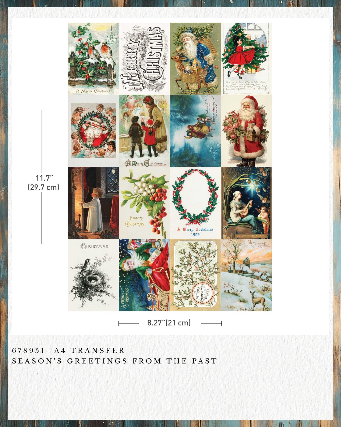 Season's Greetings from the Past A4 Transfer