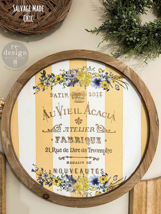 Satin Soie Decor Stencils