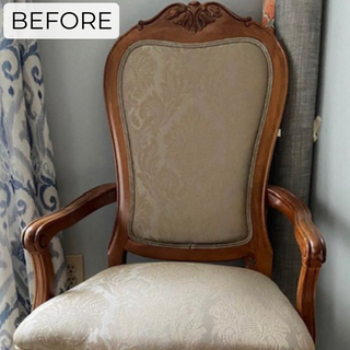 Reupholstered Vintage Thomasville Chair