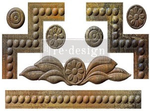 Swedish Posy Decor Moulds