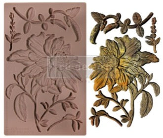 Cerulean Blooms Decor Moulds