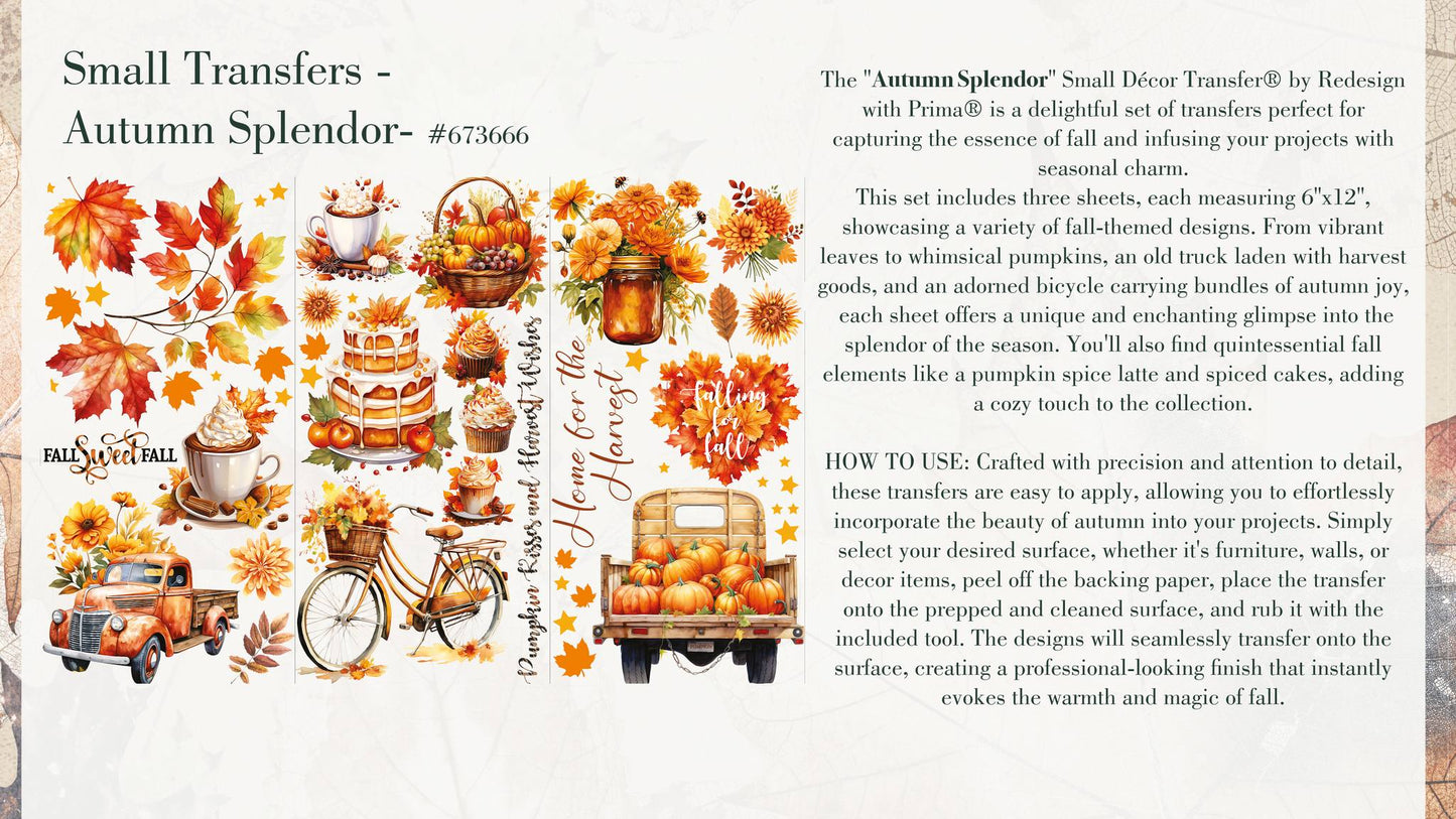 Small Transfers - Autumn Splendor