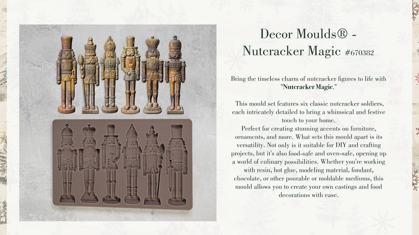 Decor Moulds - Nutcracker Magic