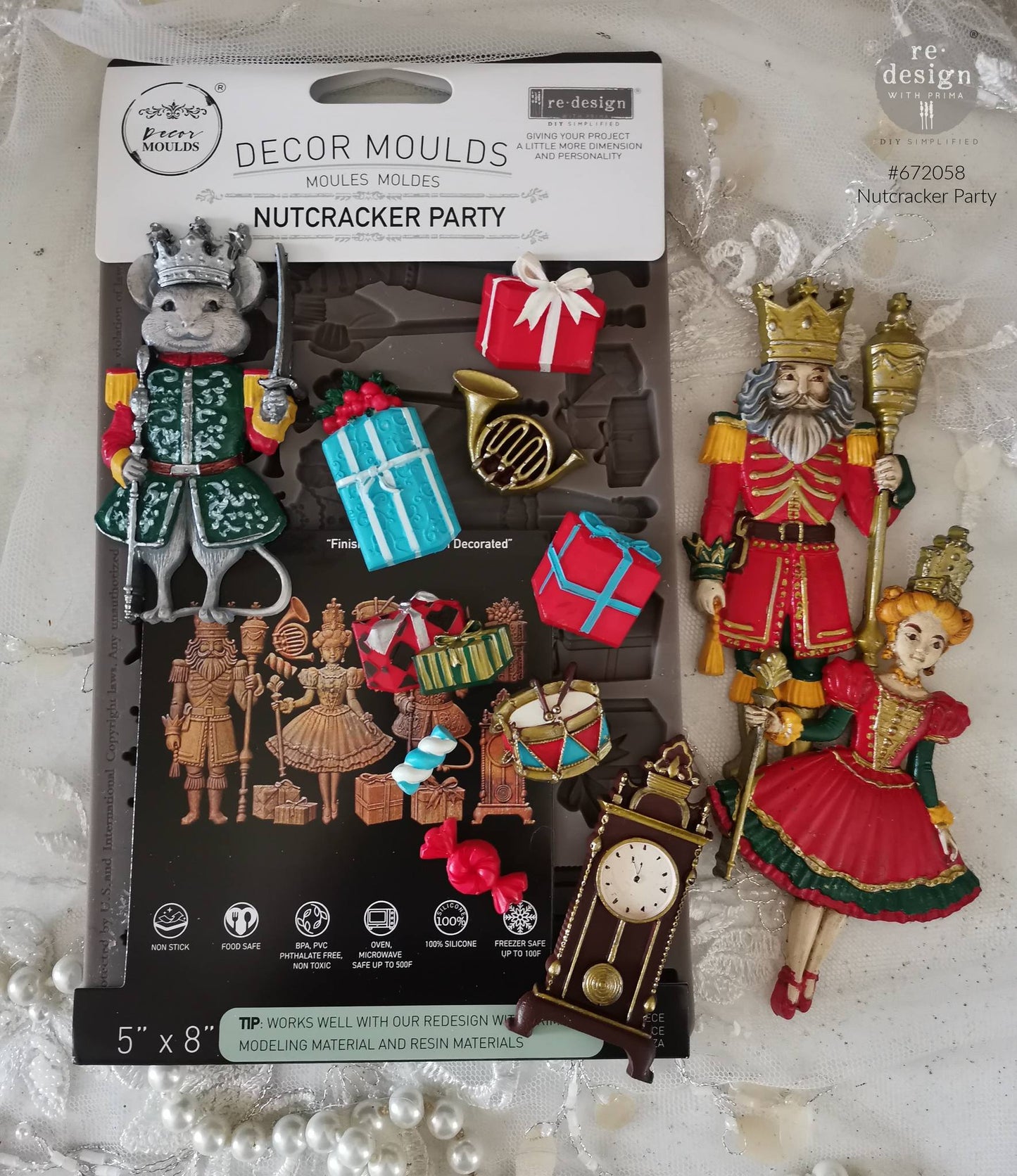 Decor Moulds - Nutcracker Party