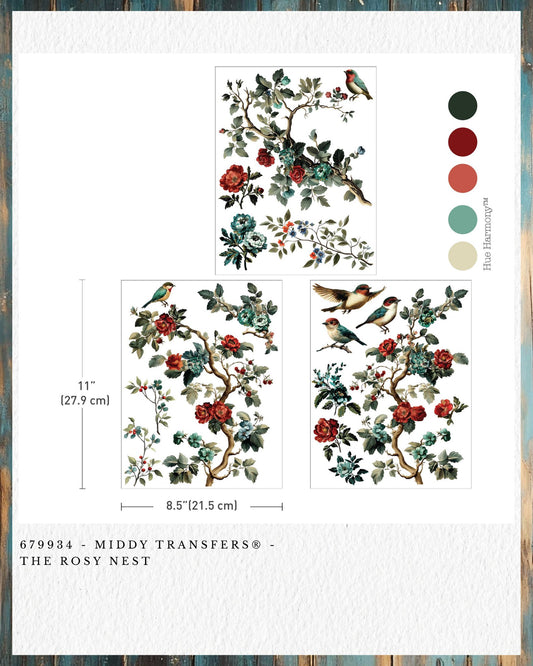 The Rosy Nest Middy Transfers