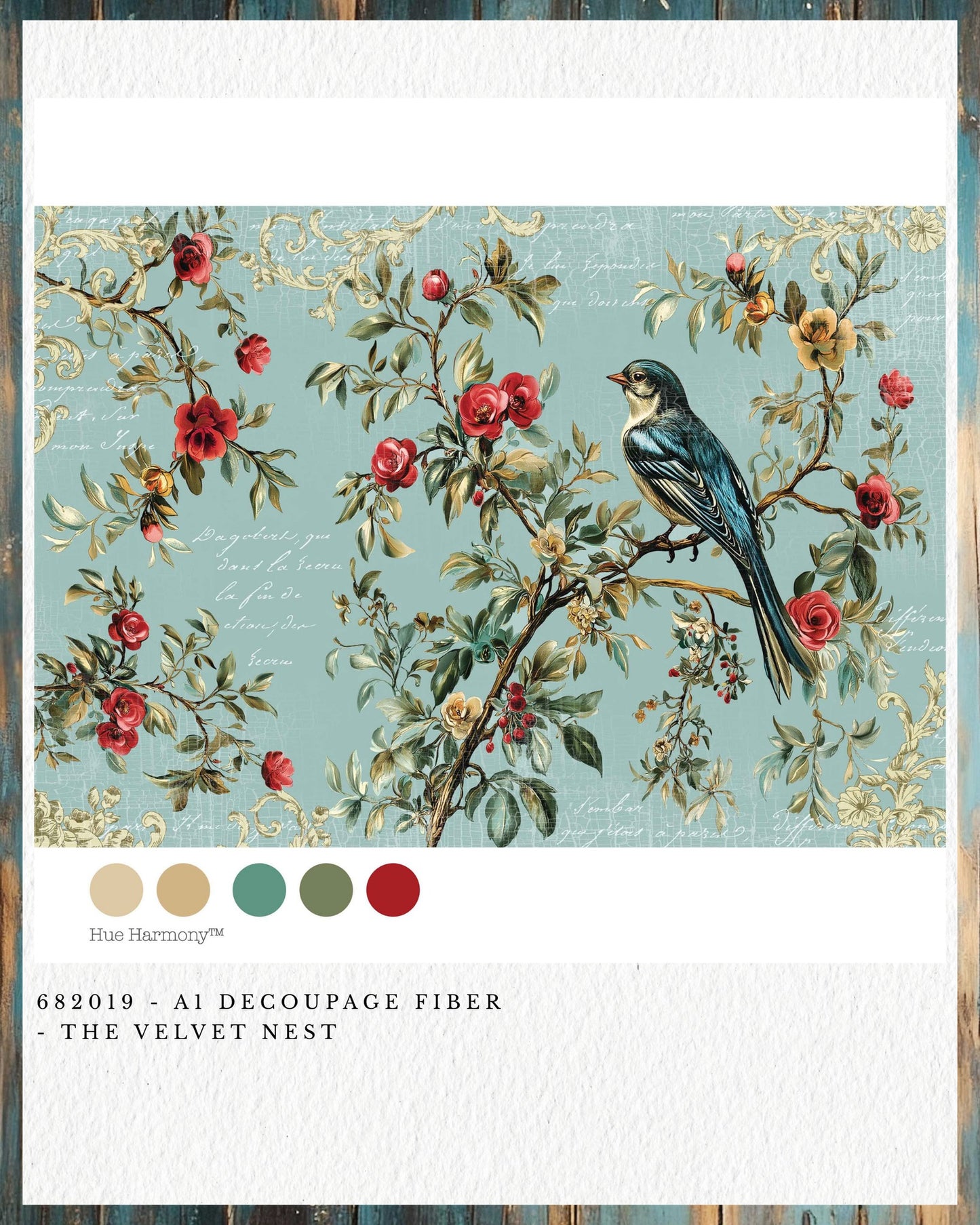 The Velvet Nest Decoupage Fiber