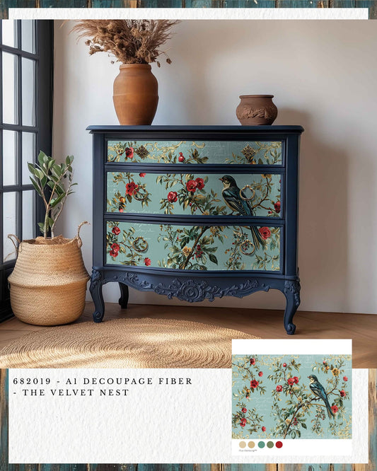 The Velvet Nest Decoupage Fiber