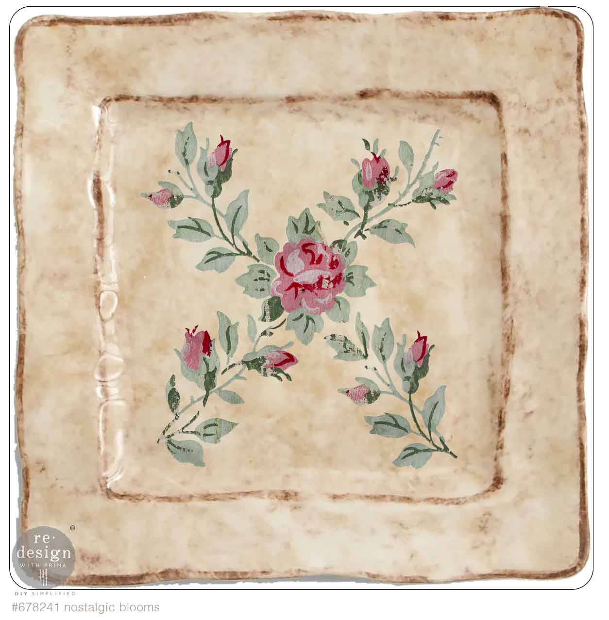 Nostalgic Blooms H2O Transfers