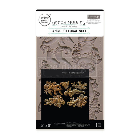 Angelic Floral Noel Decor Moulds