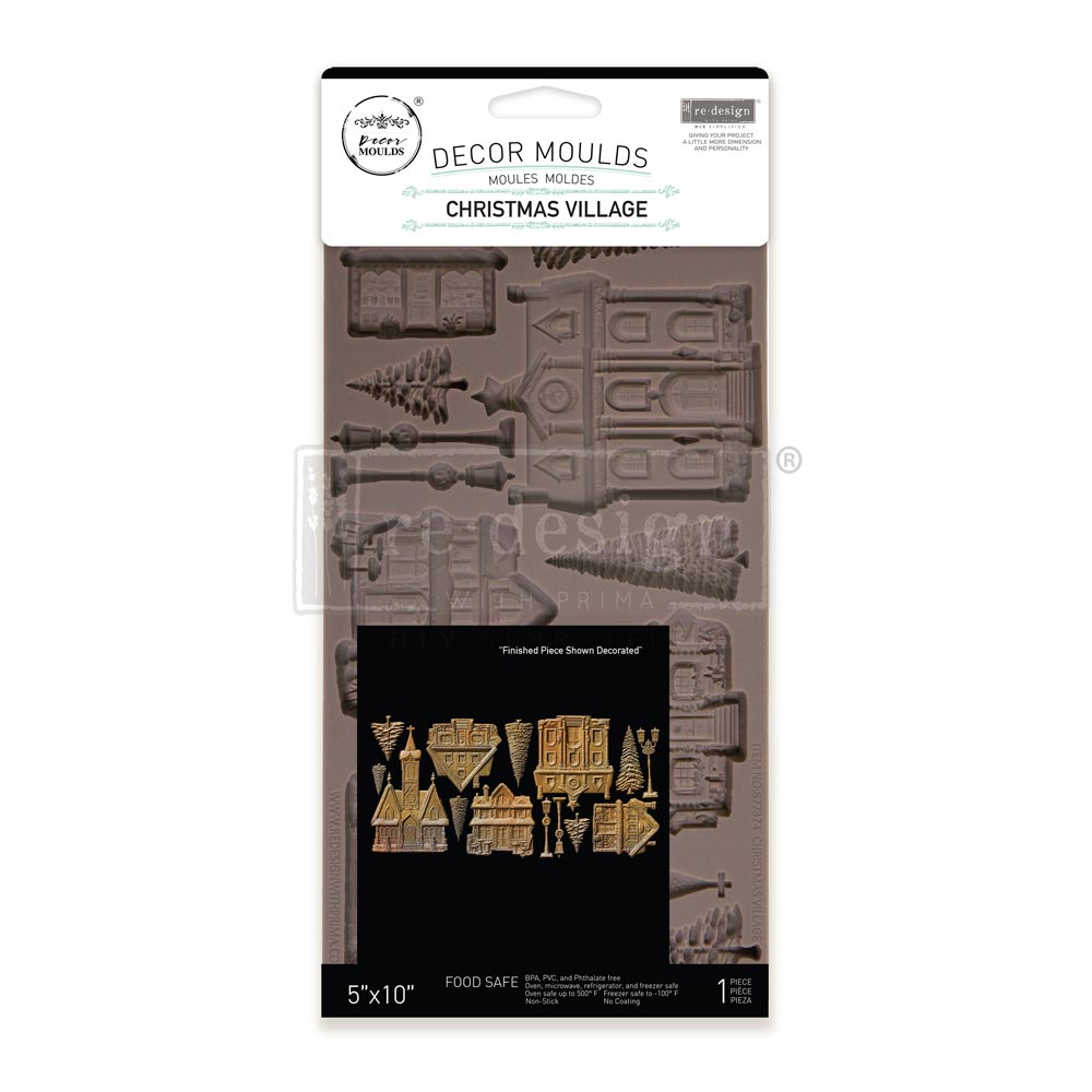 Christmas Village Decor Moulds
