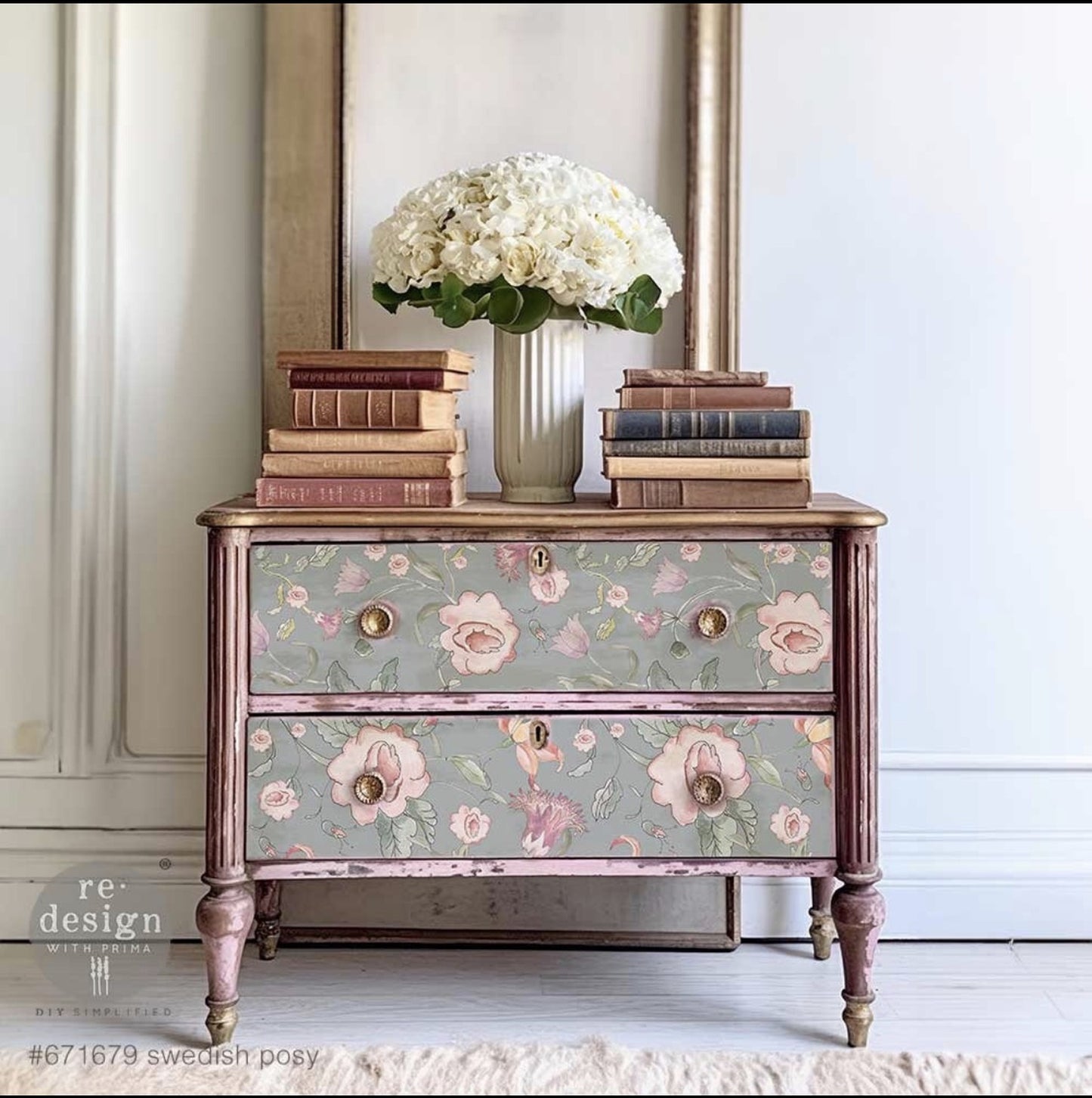 Annie Sloan Swedish Posy Decoupage Fiber