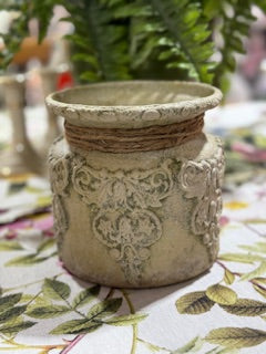 Faux Sandstone Pot