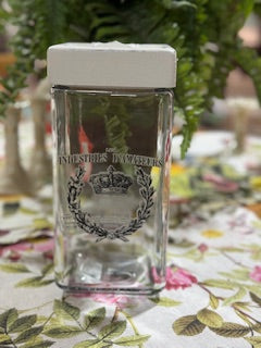 Crown Glass Canister