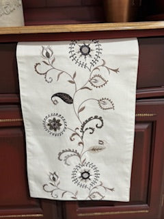 Embroidered Table Runner