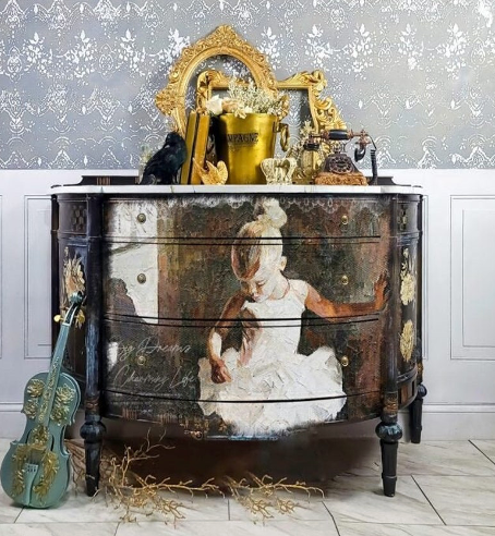 Dancer Decoupage Rice Paper