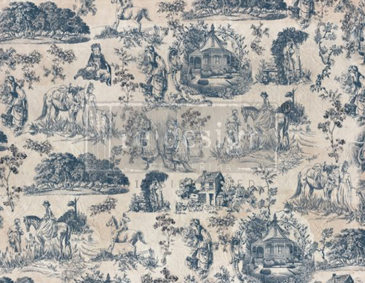 Toile de Jouy by Sacha Decoupage Fiber