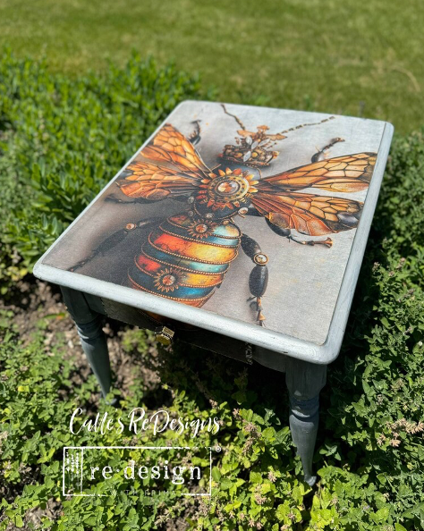 Gearspring Honeybee Decoupage Fiber