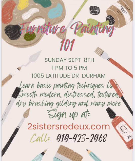 Furniture Painting 101