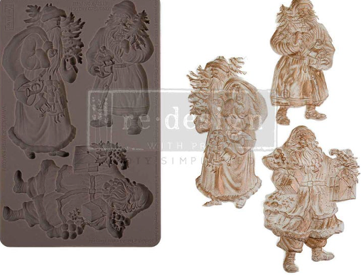 Holiday Greetings Decor Moulds