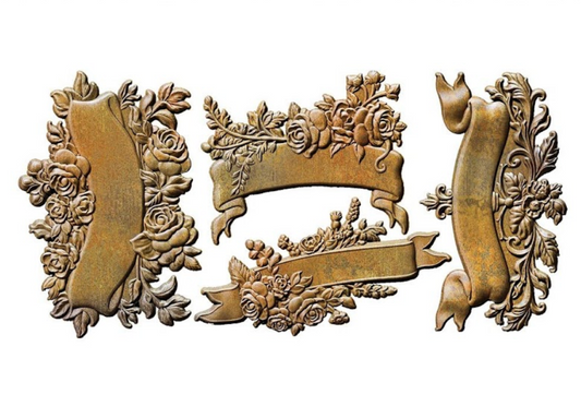 Blooming Banners Decor Moulds