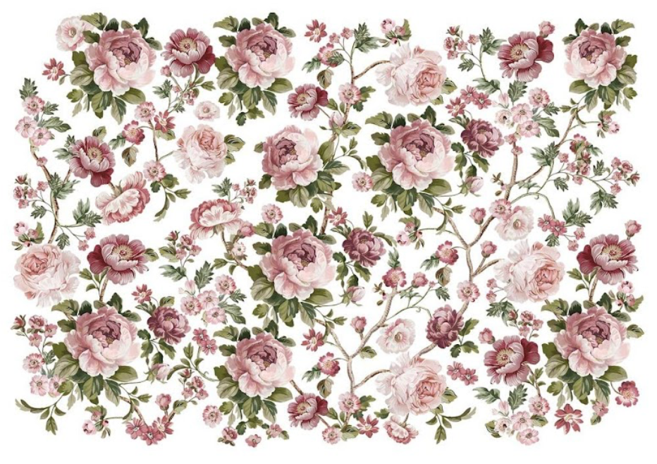 Kacha Blushing Blooms Symphony Decor Transfers