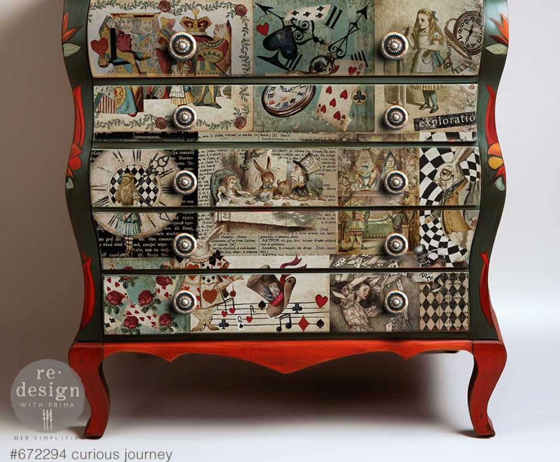 Curious Journey Decoupage Decor Tissue Paper