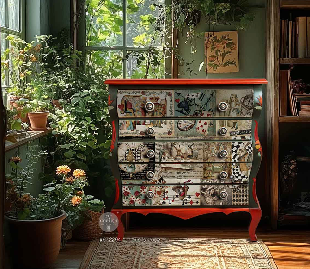 Curious Journey Decoupage Decor Tissue Paper