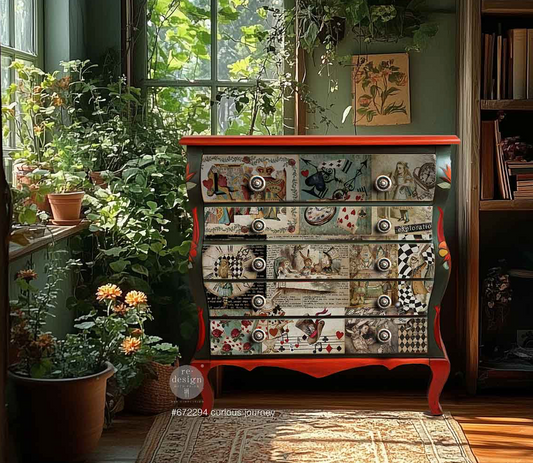 Curious Journey Decoupage Decor Tissue Paper